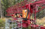Størmbull K 14 D byggekran / tårnkran på hjulunderstell