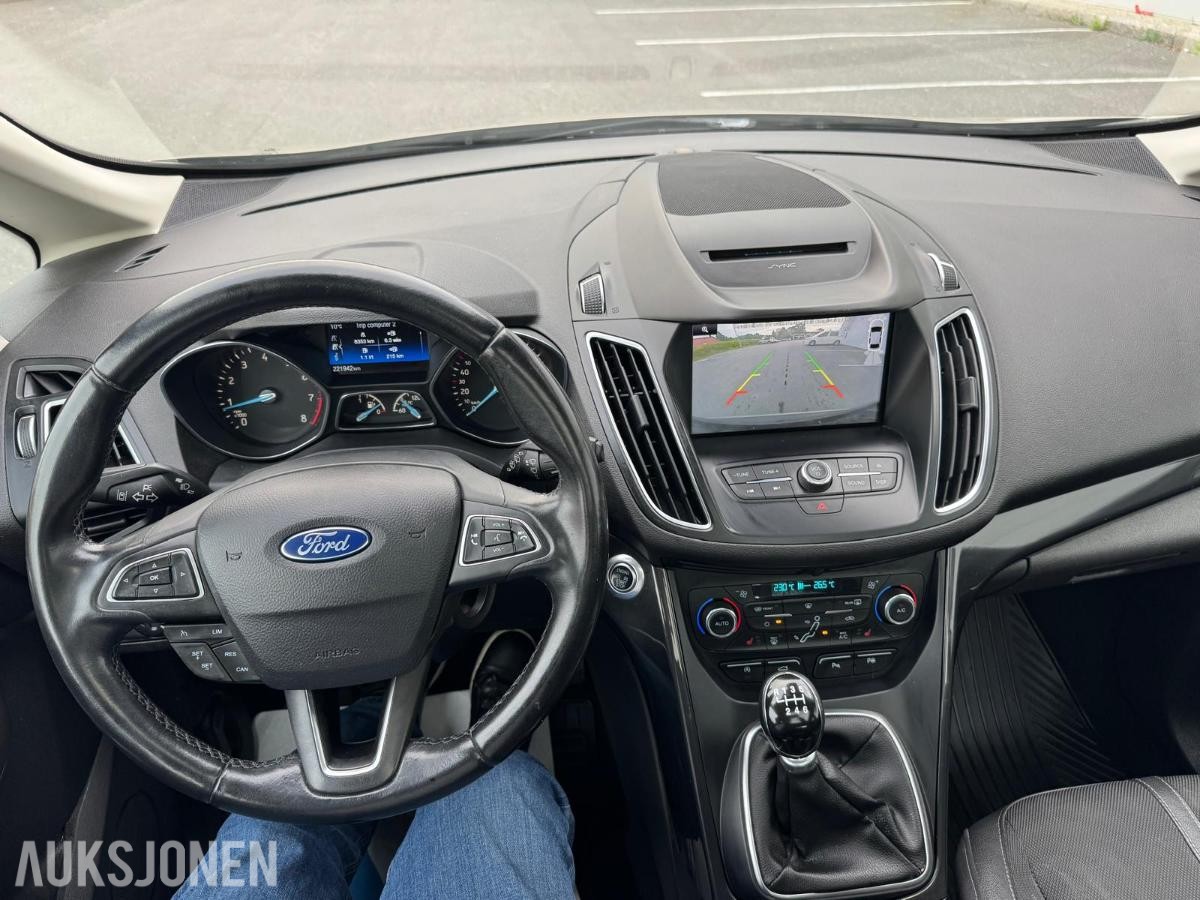 2015 FORD C-MAX 1.0 125HK PANORAMA KAMERA HENGERFESTE