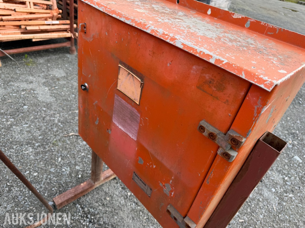 Byggestrømskap og fordelingsskap 230V, 125A, 400A og 630A