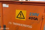 Byggestrømskap og fordelingsskap 230V, 125A, 400A og 630A