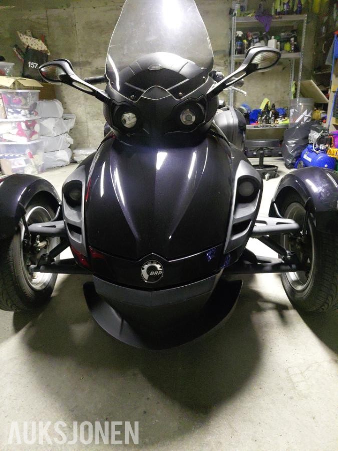 2009 Can-Am Bombardier spyder 3-hjuls MC
