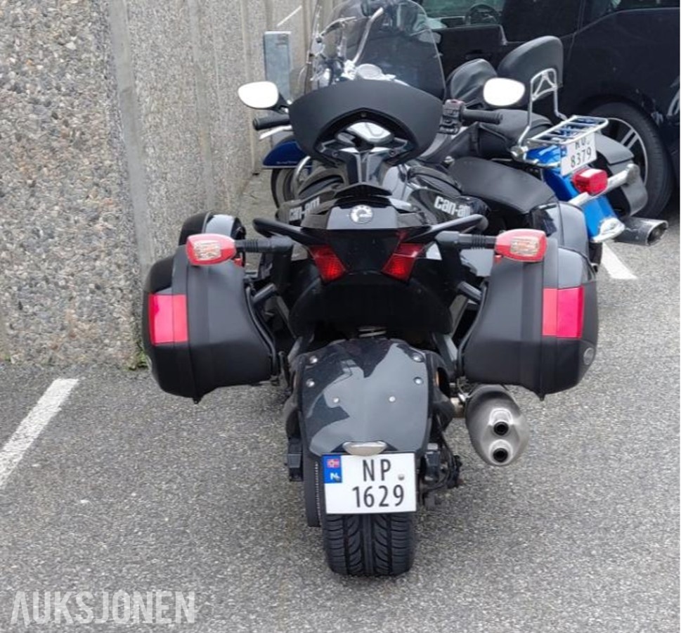 2009 Can-Am Bombardier spyder 3-hjuls MC