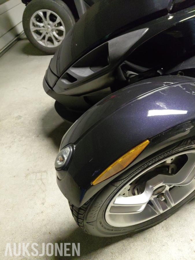 2009 Can-Am Bombardier spyder 3-hjuls MC