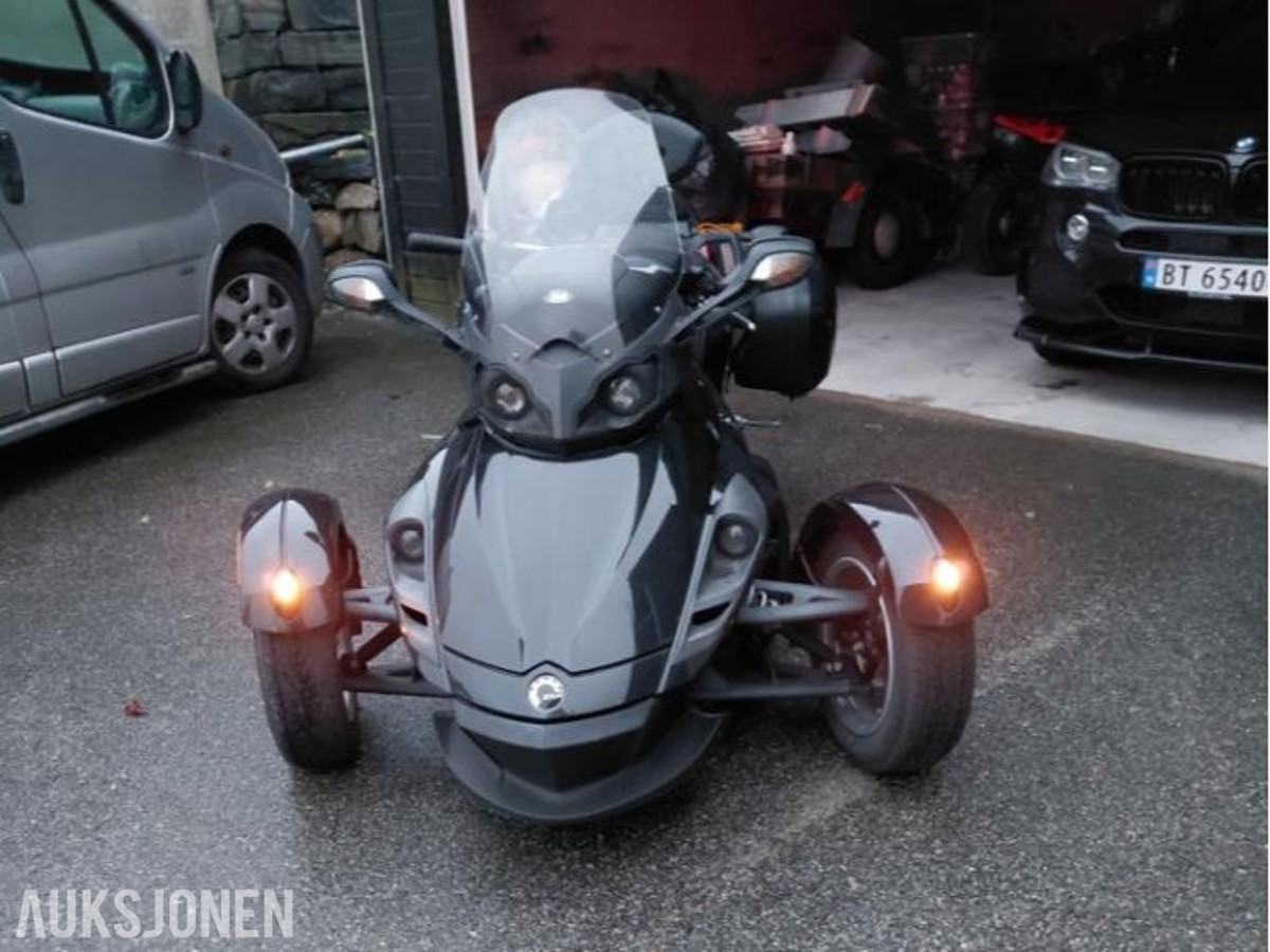 2009 Can-Am Bombardier spyder 3-hjuls MC