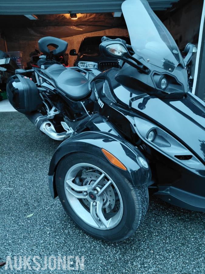 2009 Can-Am Bombardier spyder 3-hjuls MC