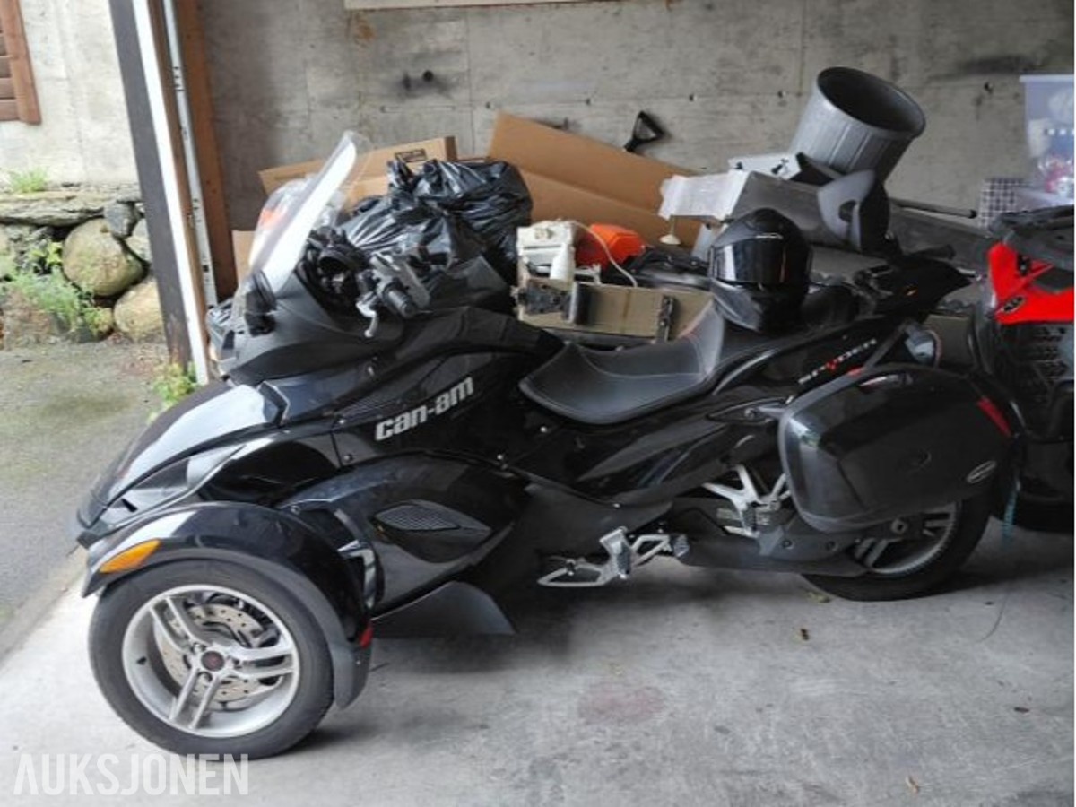2009 Can-Am Bombardier spyder 3-hjuls MC
