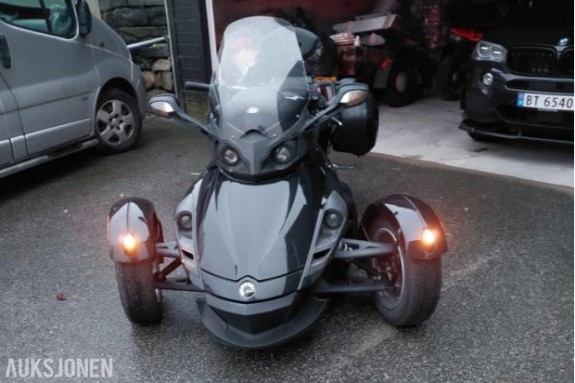 2009 Can-Am Bombardier spyder 3-hjuls MC