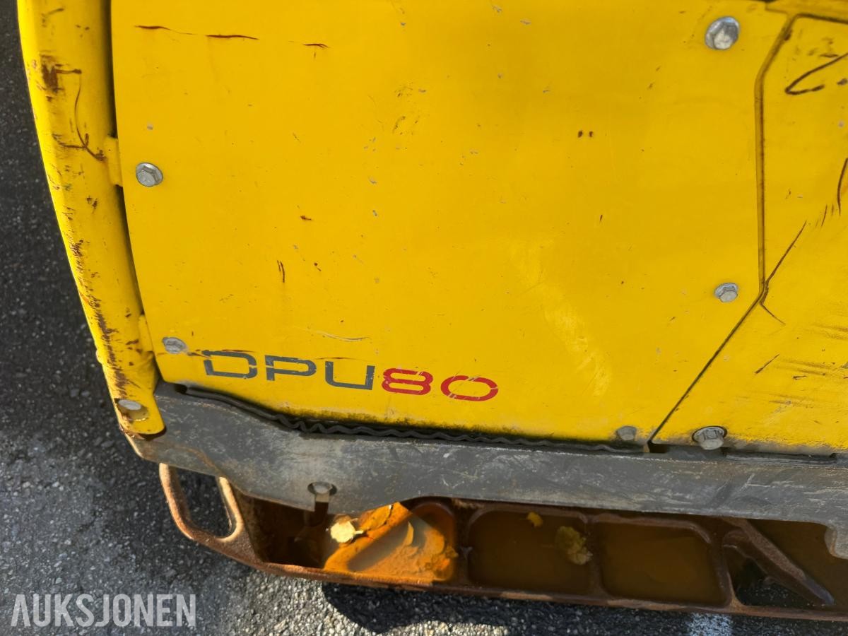 2018 Wacker Neuson DPU80Lem770 Vibroplate - Hoppetusse