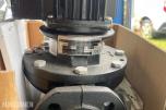 Grundfos TP 40-180/2 pumpe med pumpefot og baseplate.