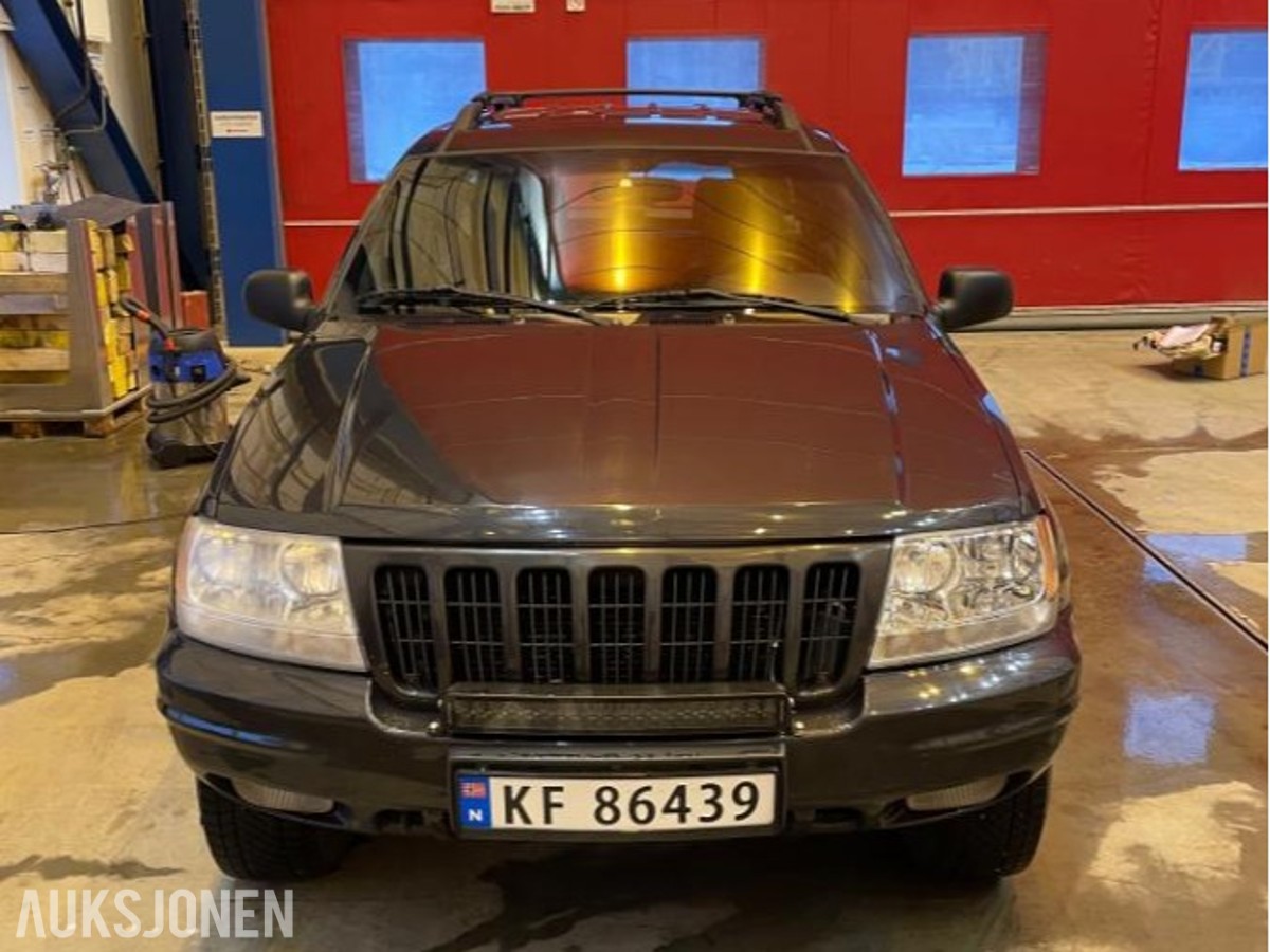 2000 Jeep Grand Cherokee WJ 3.1 TD 140HK Automat, Cruisekontroll, Hengerfeste