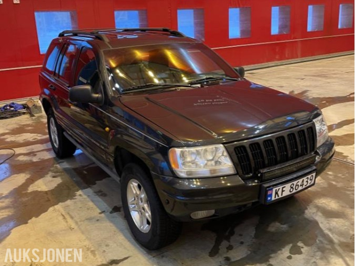 2000 Jeep Grand Cherokee WJ 3.1 TD 140HK Automat, Cruisekontroll, Hengerfeste