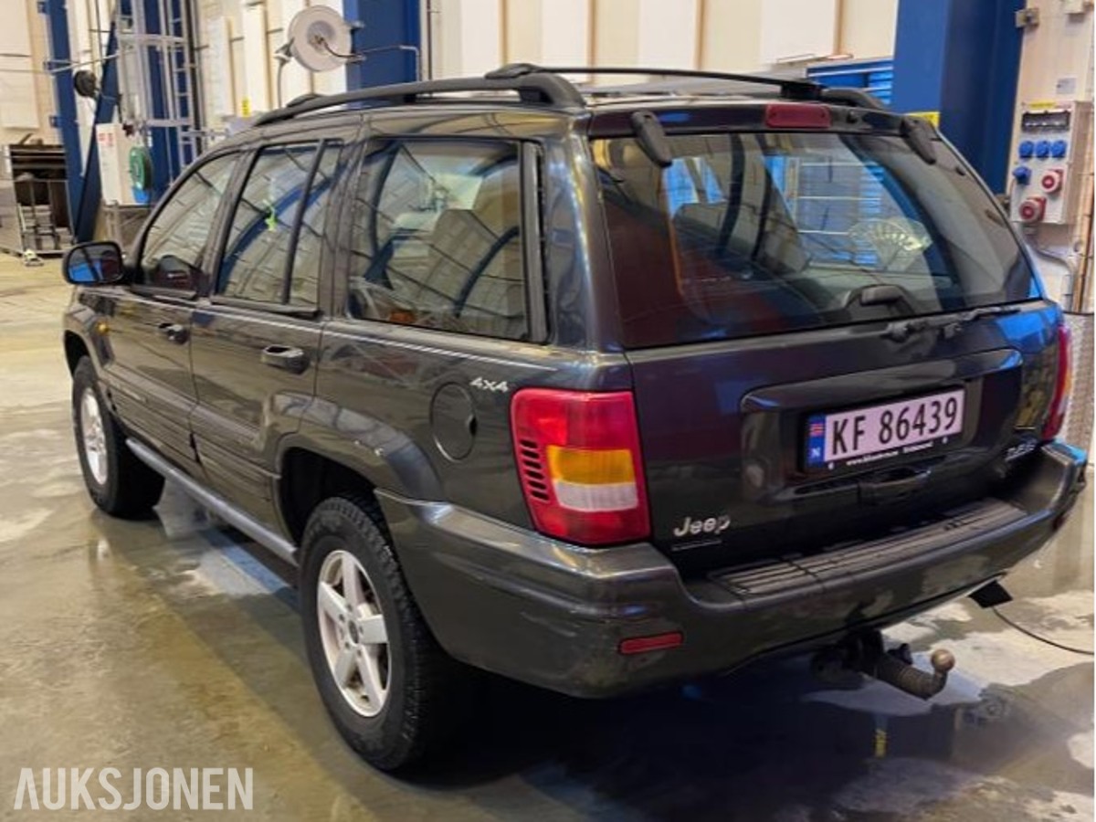 2000 Jeep Grand Cherokee WJ 3.1 TD 140HK Automat, Cruisekontroll, Hengerfeste