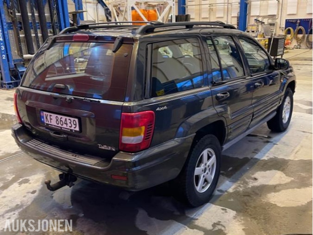 2000 Jeep Grand Cherokee WJ 3.1 TD 140HK Automat, Cruisekontroll, Hengerfeste
