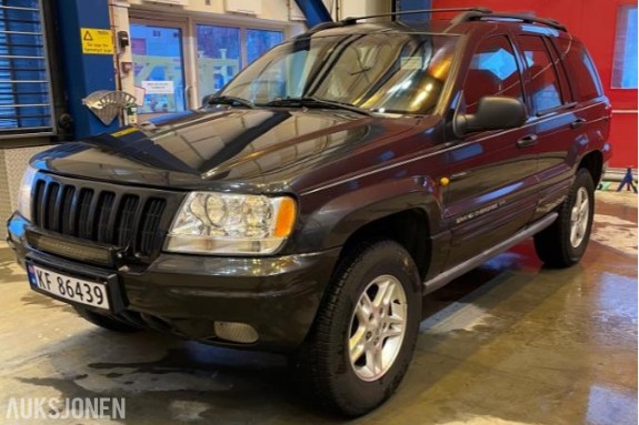 2000 Jeep Grand Cherokee WJ 3.1 TD 140HK Automat, Cruisekontroll, Hengerfeste