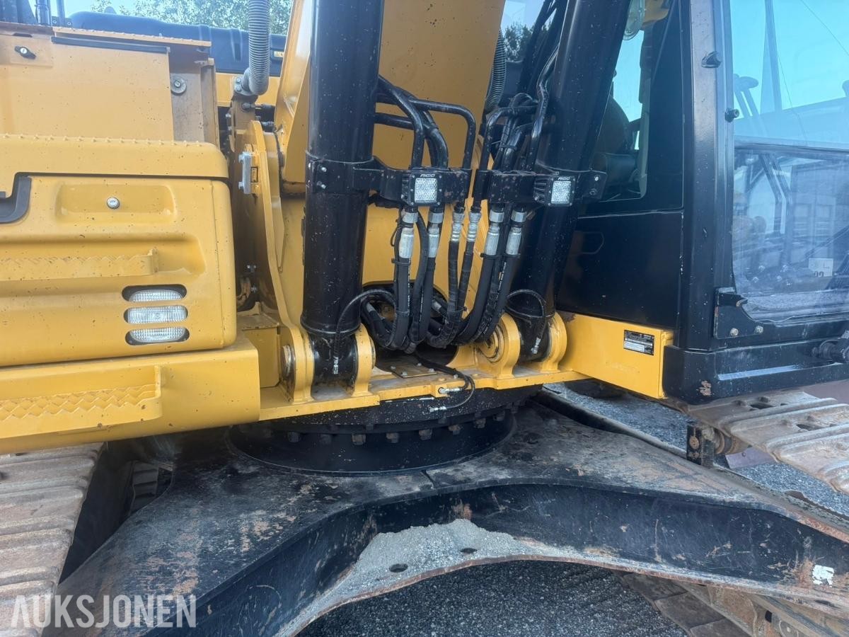 2016 Cat 326F TILTROTATOR, PUSSESKUFFE, GPS