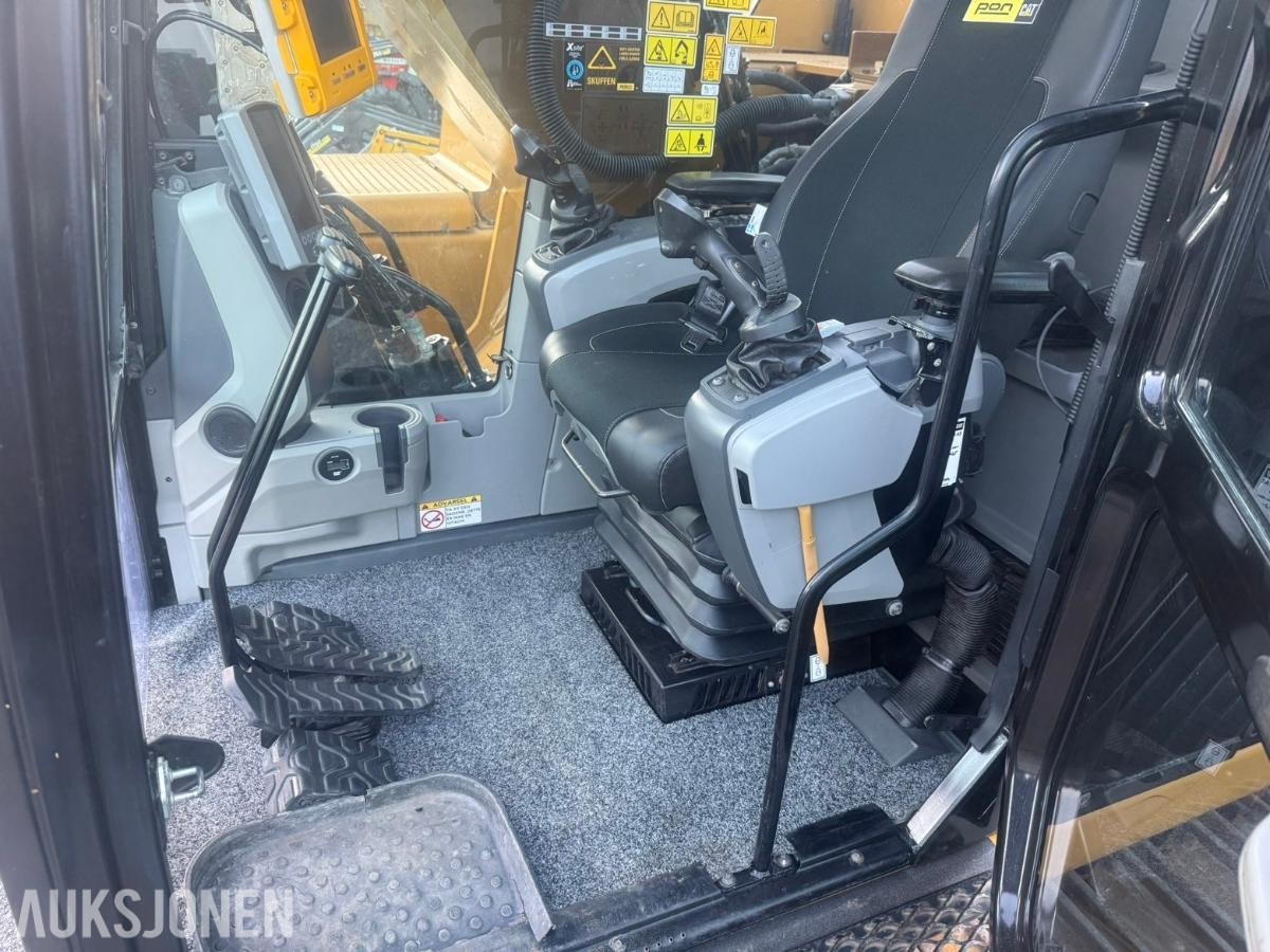 2016 Cat 326F TILTROTATOR, PUSSESKUFFE, GPS