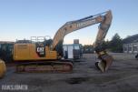 2016 Cat 326F TILTROTATOR, PUSSESKUFFE, GPS
