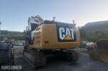 2016 Cat 326F TILTROTATOR, PUSSESKUFFE, GPS
