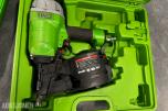 Verktøypakke kompressor, slange, spikerpistoler, laser