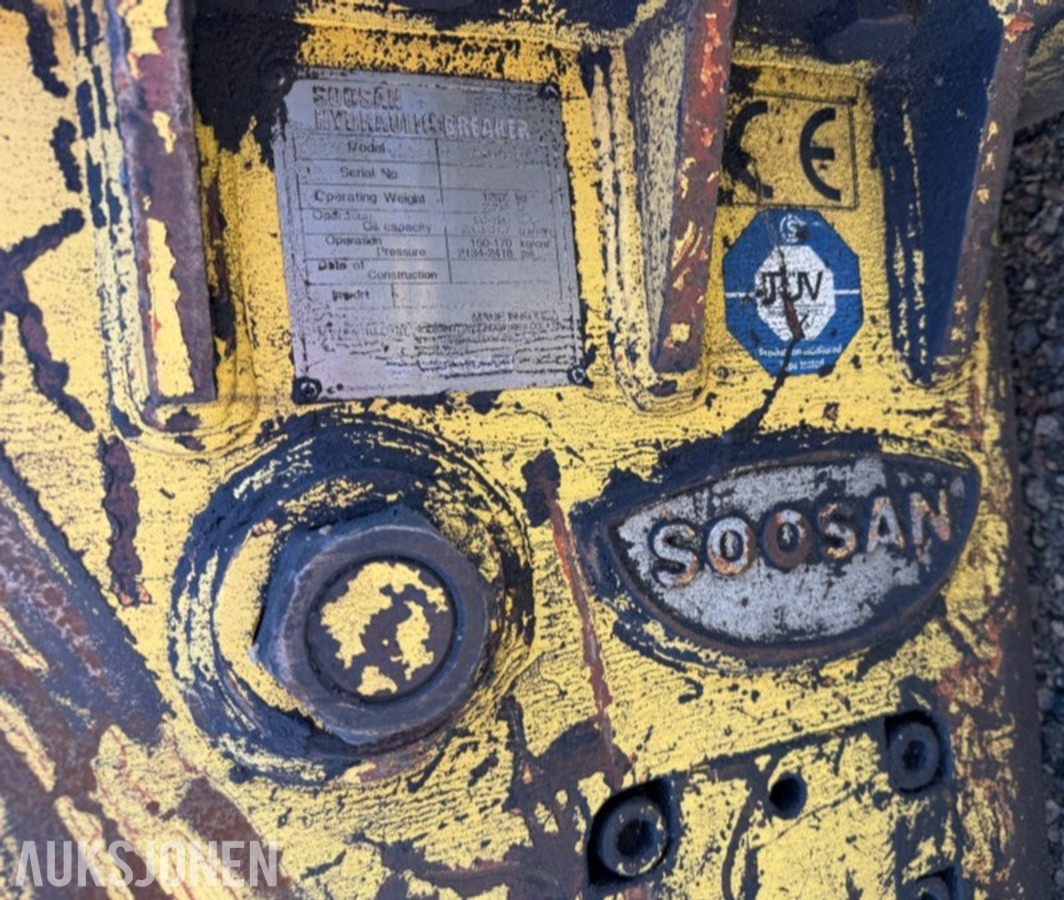 Soosan SB60TS-P hydraulisk hammer med S60-feste