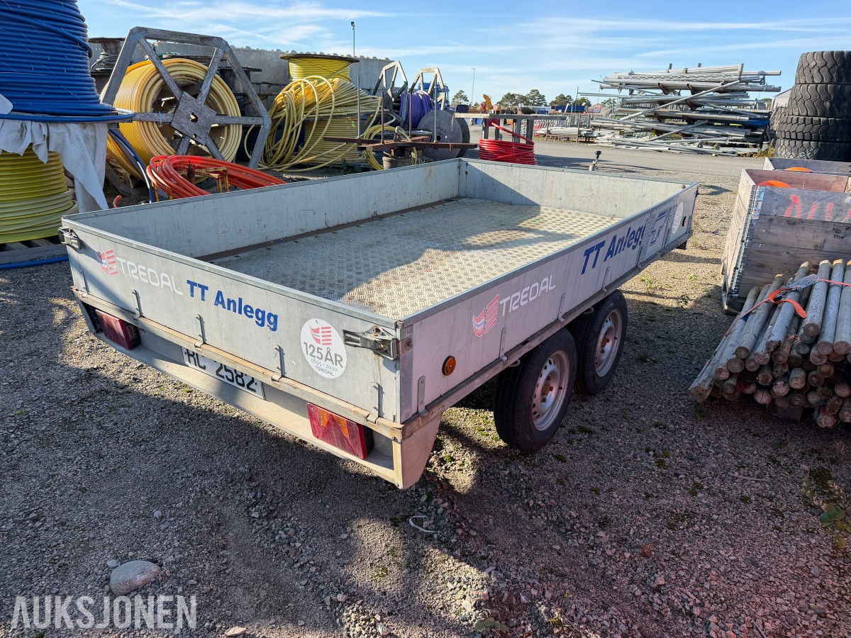 2006 Tredal T-20 BBF varehenger, boggi, totalvekt 2 000 kg