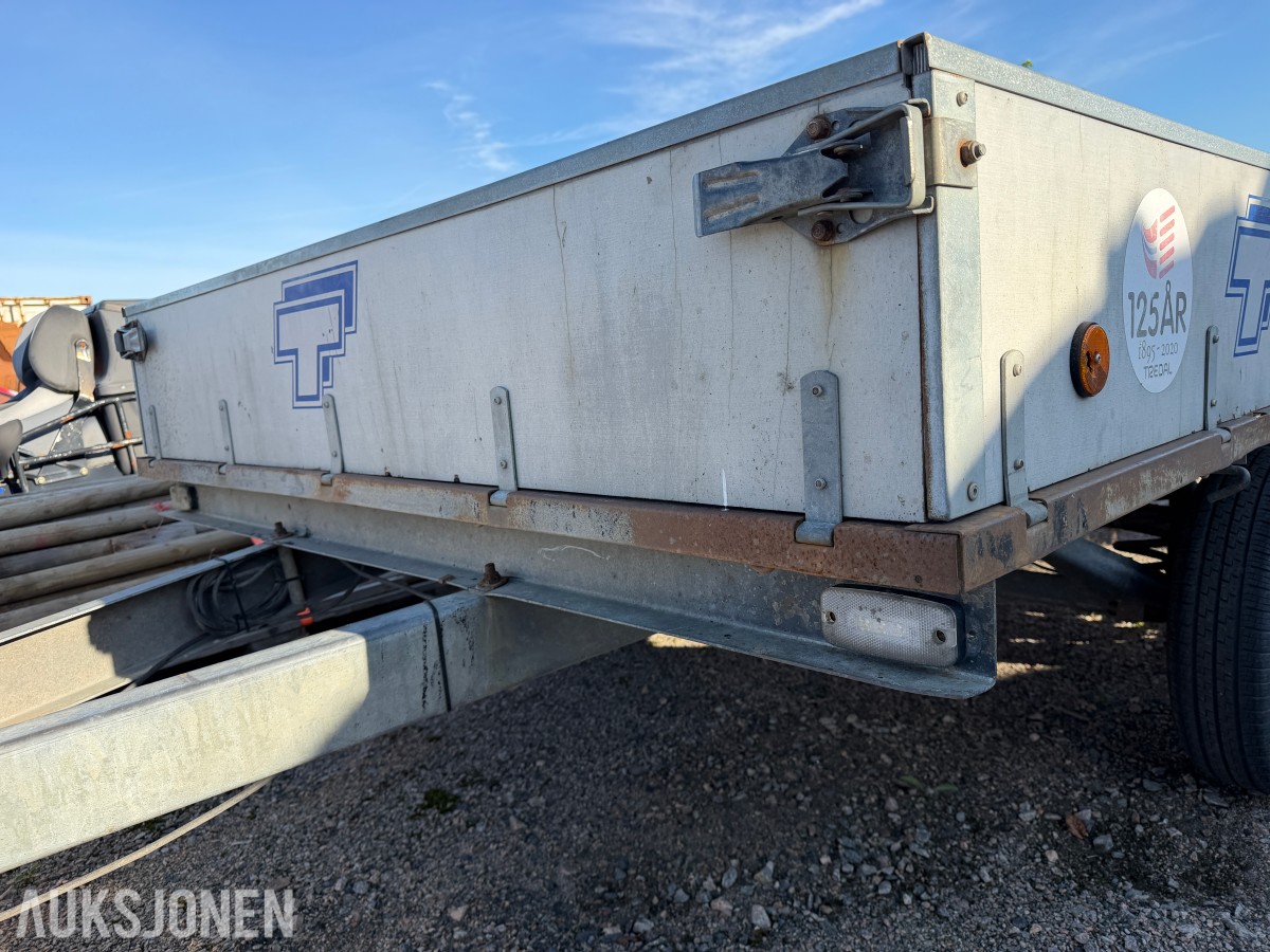 2006 Tredal T-20 BBF varehenger, boggi, totalvekt 2 000 kg