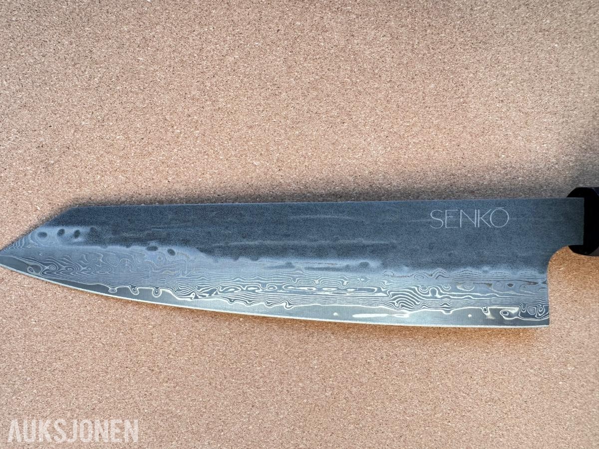 48 TIMERS AUKSJON – Senko Kiritsuke kokkekniv + ostesett