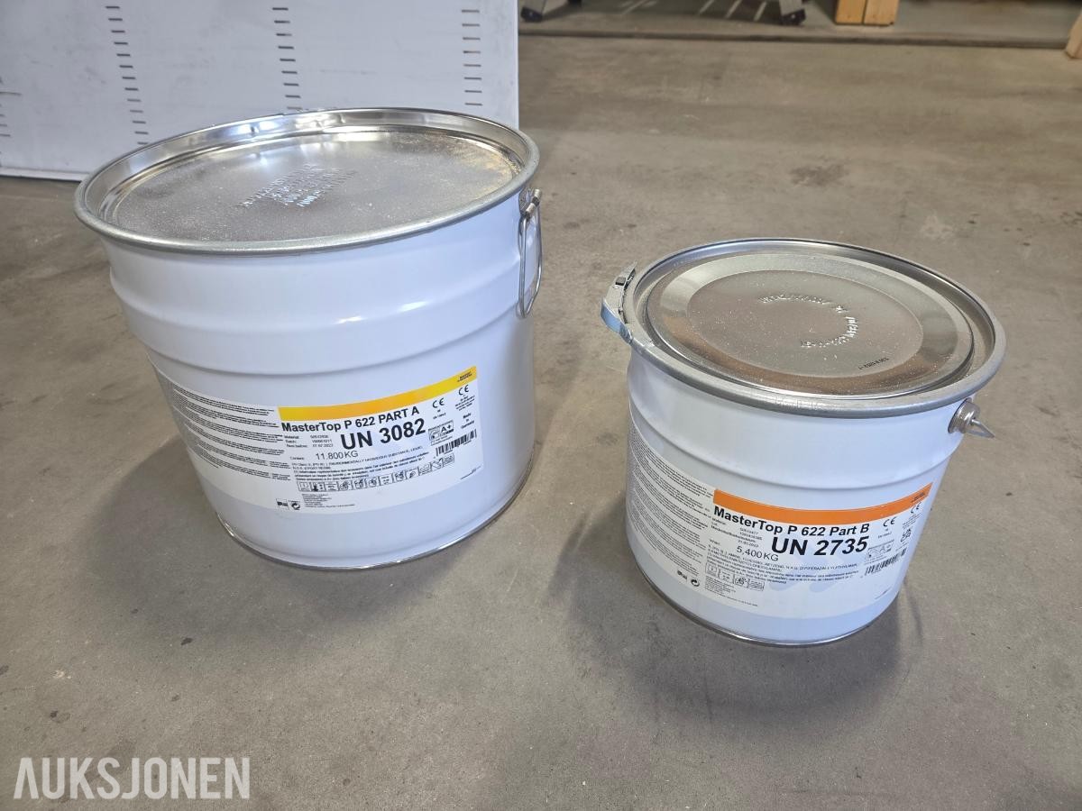 Epoxyprimer Master Top P 622, vanntetting og radonsperre