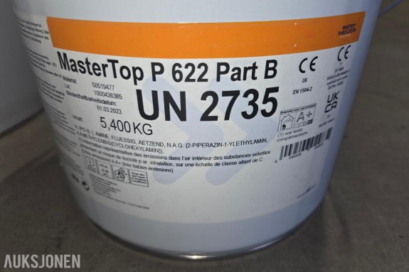 Epoxyprimer Master Top P 622, vanntetting og radonsperre