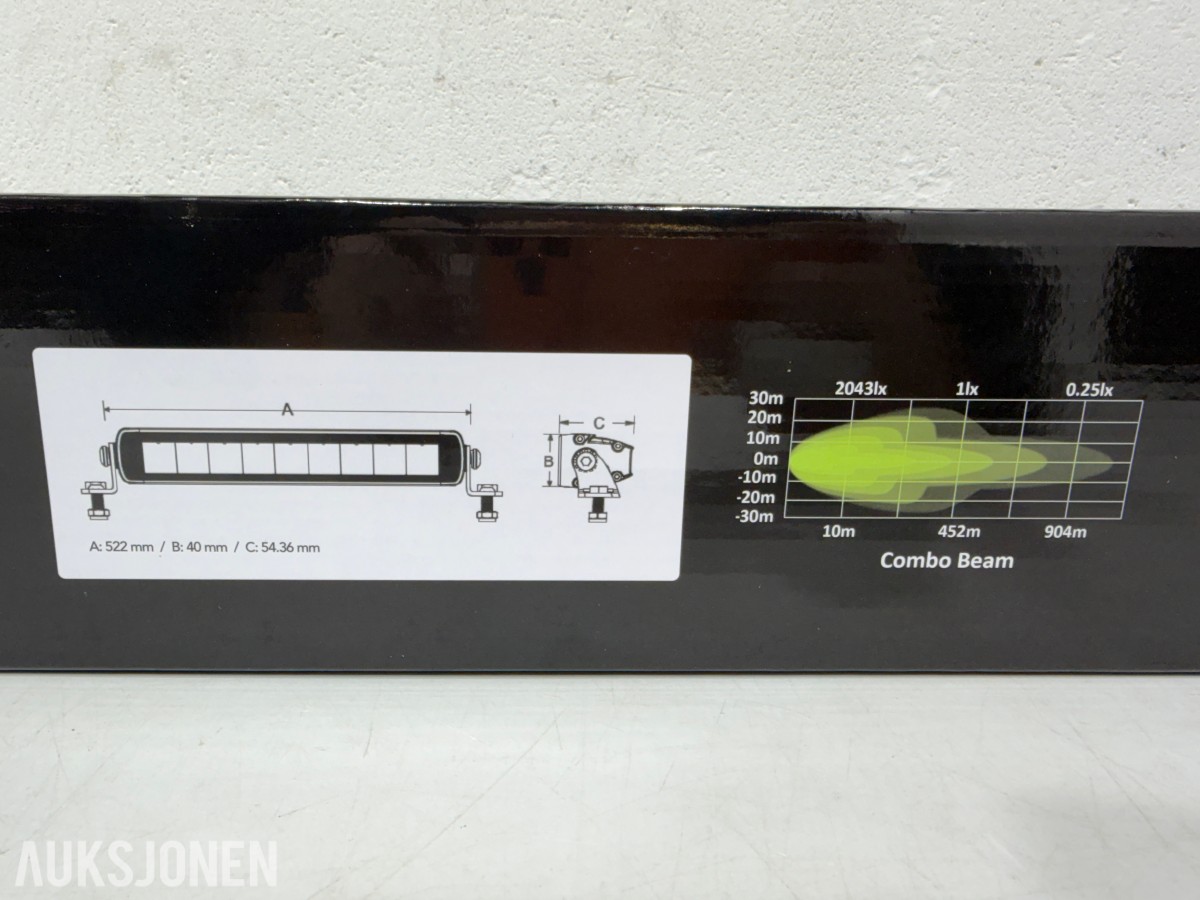 Lyzzpro Premium LED-barer, arbeidslys og batteribryter