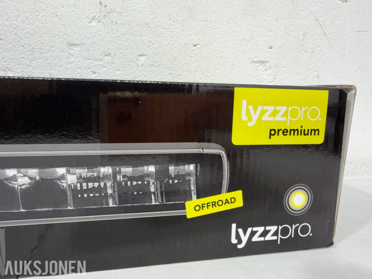 Lyzzpro Premium LED-barer, arbeidslys og batteribryter