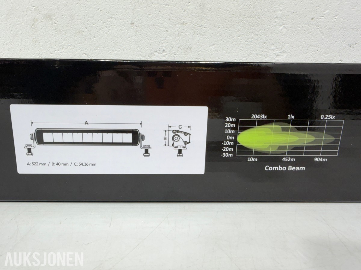 Lyzzpro Premium LED-barer, arbeidslys og batteribryter