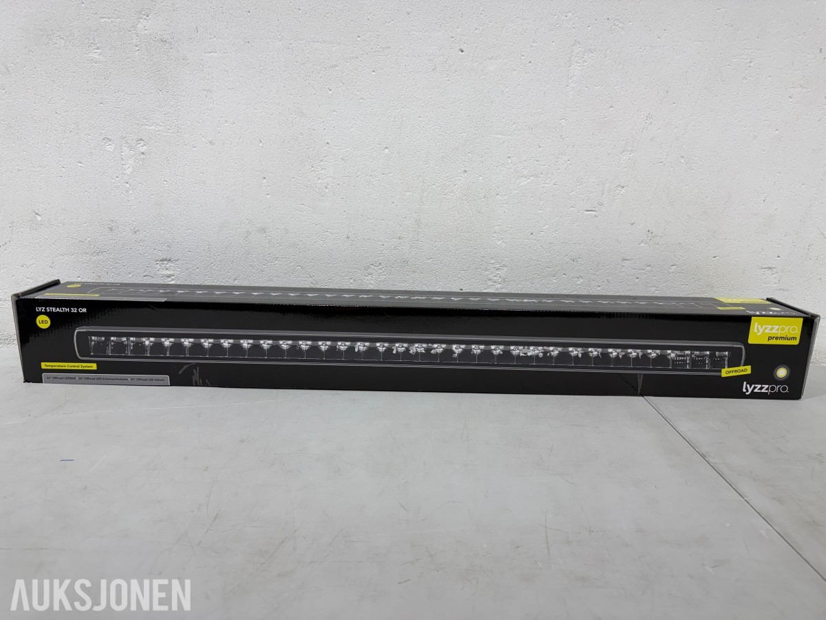 Lyzzpro Premium LED-barer, arbeidslys og batteribryter