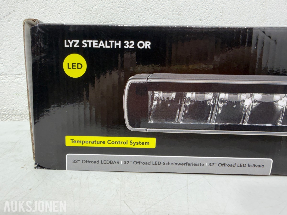 Lyzzpro Premium LED-barer, arbeidslys og batteribryter