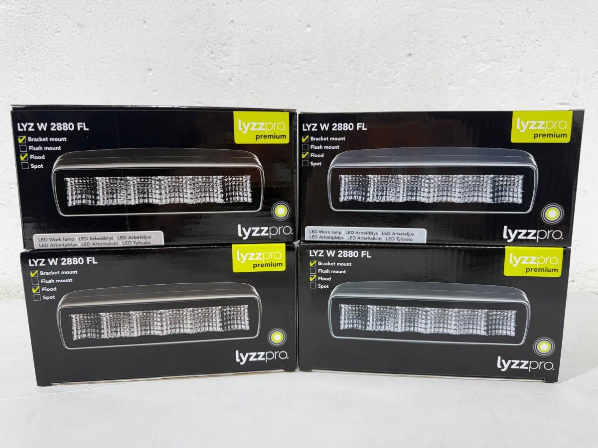 Lyzzpro Premium LED-barer, arbeidslys og batteribryter