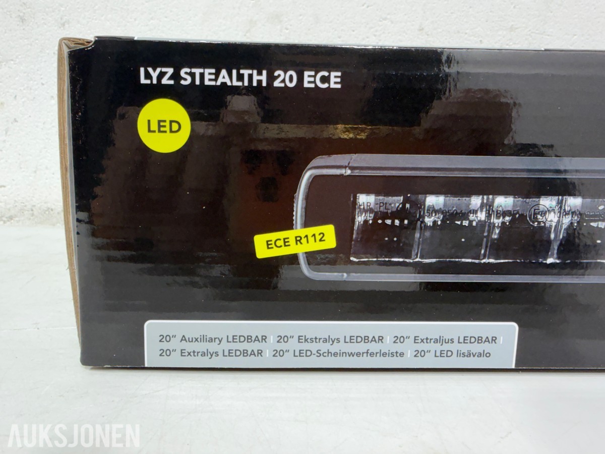 Lyzzpro Premium LED-barer, arbeidslys og batteribryter