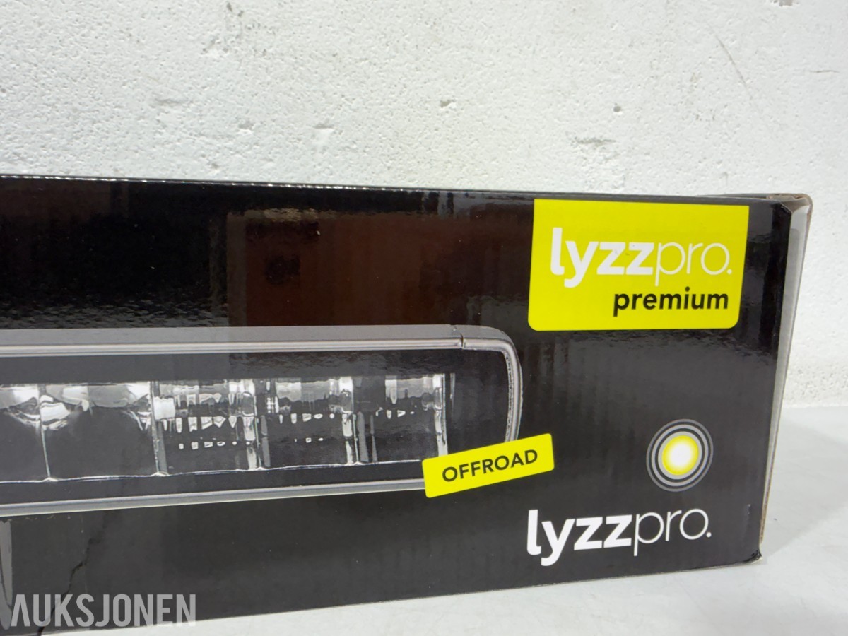 Lyzzpro Premium LED-barer, arbeidslys og batteribryter