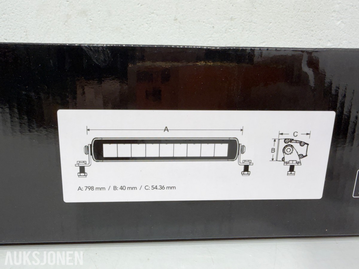 Lyzzpro Premium LED-barer, arbeidslys og batteribryter