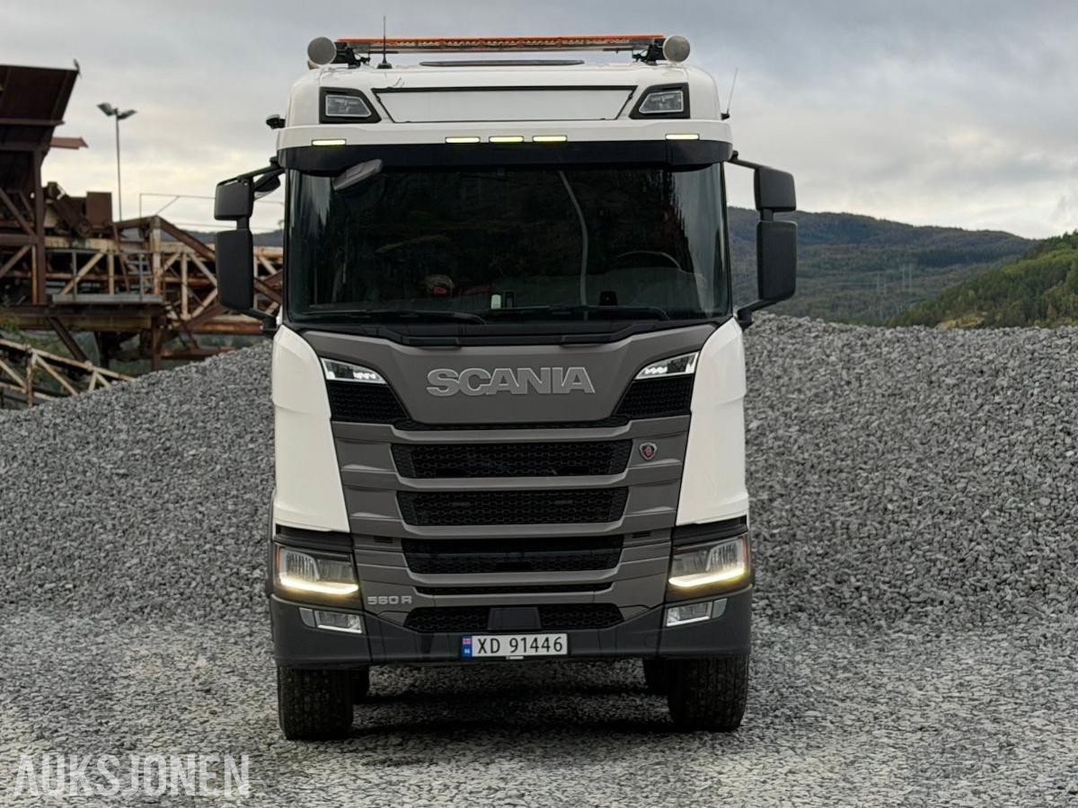 2023 Scania R560 8x4 tippbil, 187945 km