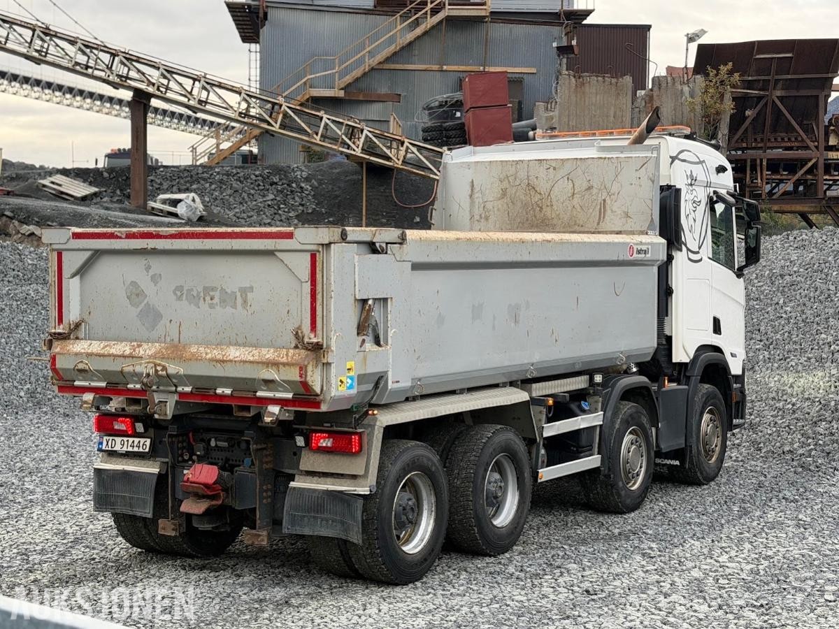 2023 Scania R560 8x4 tippbil, 187945 km
