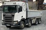2023 Scania R560 8x4 tippbil, 187945 km