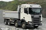 2023 Scania R560 8x4 tippbil, 187945 km