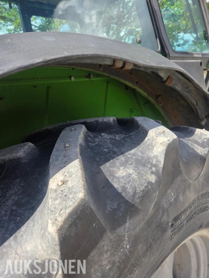 1980 Deutz DX90A TRAKTOR HURTIGGIR FRONTLASTER WEBASTO MVA FRI