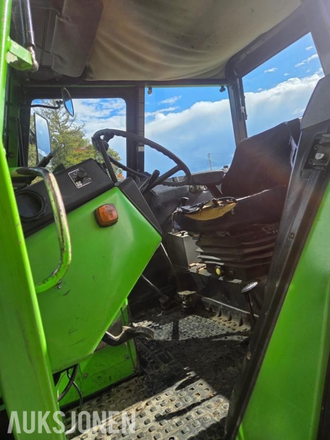 1980 Deutz DX90A TRAKTOR HURTIGGIR FRONTLASTER WEBASTO MVA FRI