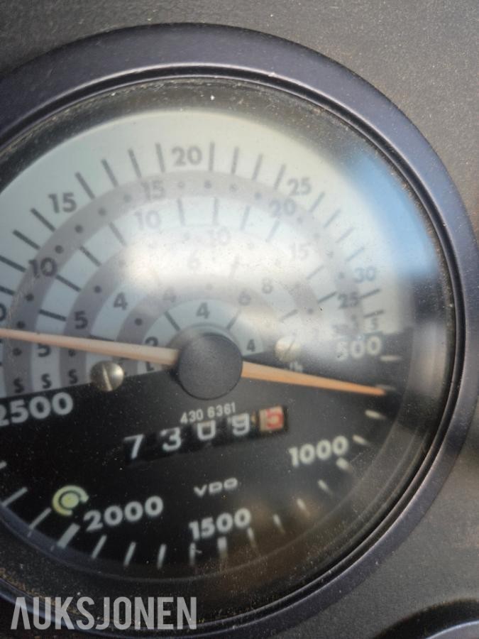 1980 Deutz DX90A TRAKTOR HURTIGGIR FRONTLASTER WEBASTO MVA FRI