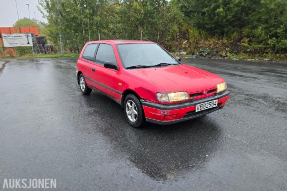 1991 Nissan Sunny 1.6 90hk eu ok 04.2028 s+v dekk lav km 122000km