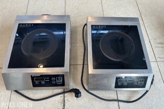 2 stk. GGM Gastro induksjonsplater – 3 500 W