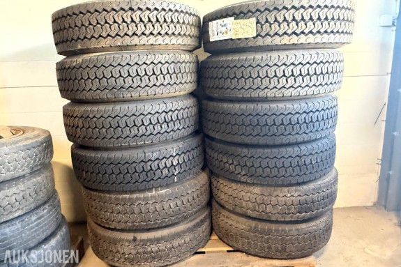 Windpower lastebildekk - 265/70R19.5 - 12 stk
