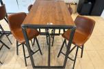 Barbord med 8 stoler – 2 bord selges samlet
