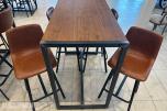 Barbord med 8 stoler – 2 bord selges samlet